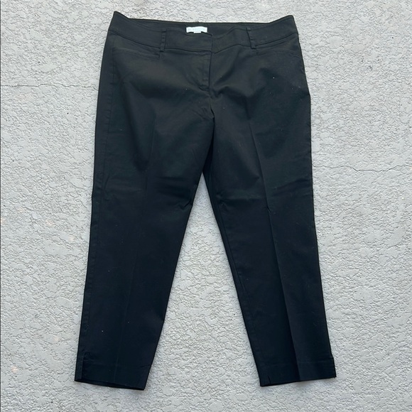 Classic Black Cropped Pants - Picture 1 of 6